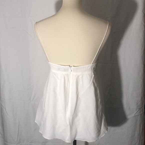 🌹J. Crew white sleeveless top Sz 6 - Picture 3 of 4